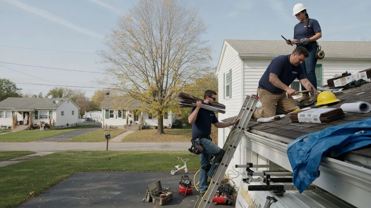 Local Roofing Contractors in Bloomingdale, IN near me